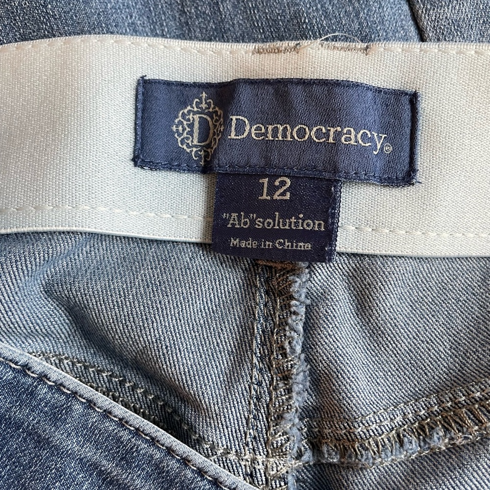 Democracy Ab Solution Cropped/Lightweight Skinny … - image 3